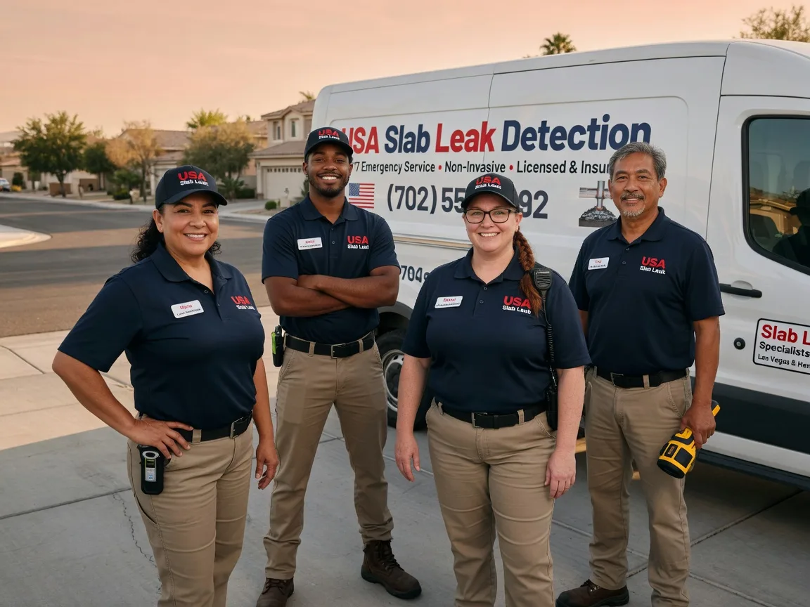 Slab Leak Repair company in Leesburg, TX